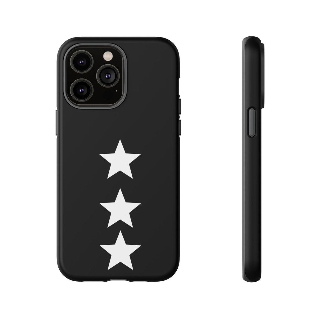PHILIA — White Star Phone Case | Minimalist Rave Protective Cover