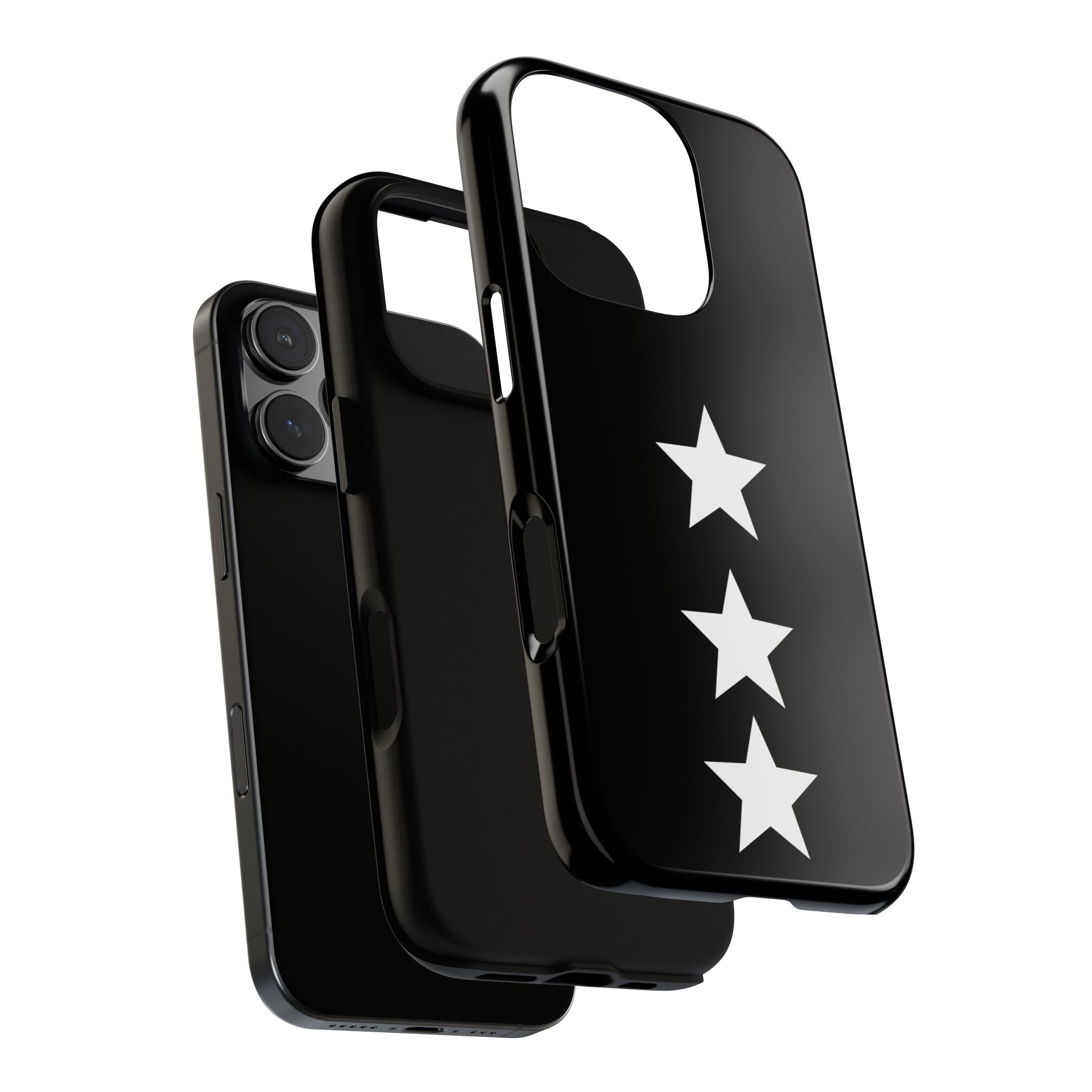 PHILIA — White Star Phone Case | Minimalist Rave Protective Cover
