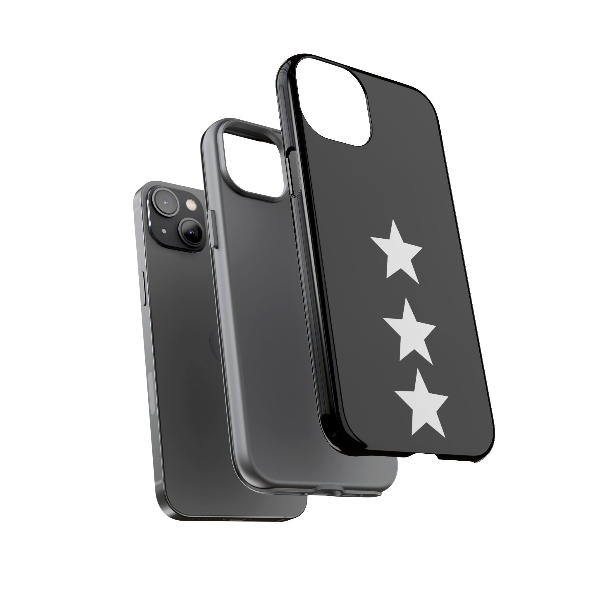 PHILIA — White Star Phone Case | Minimalist Rave Protective Cover