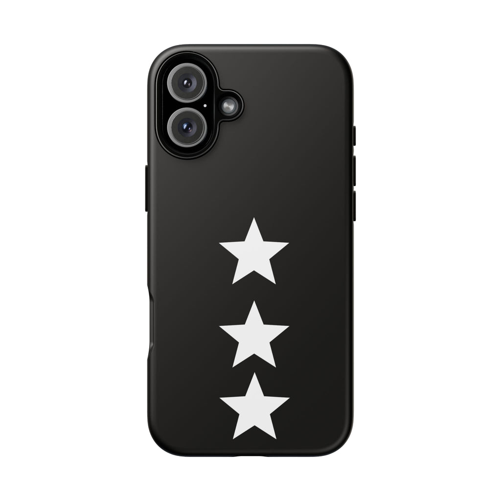 PHILIA — White Star Phone Case | Minimalist Rave Protective Cover
