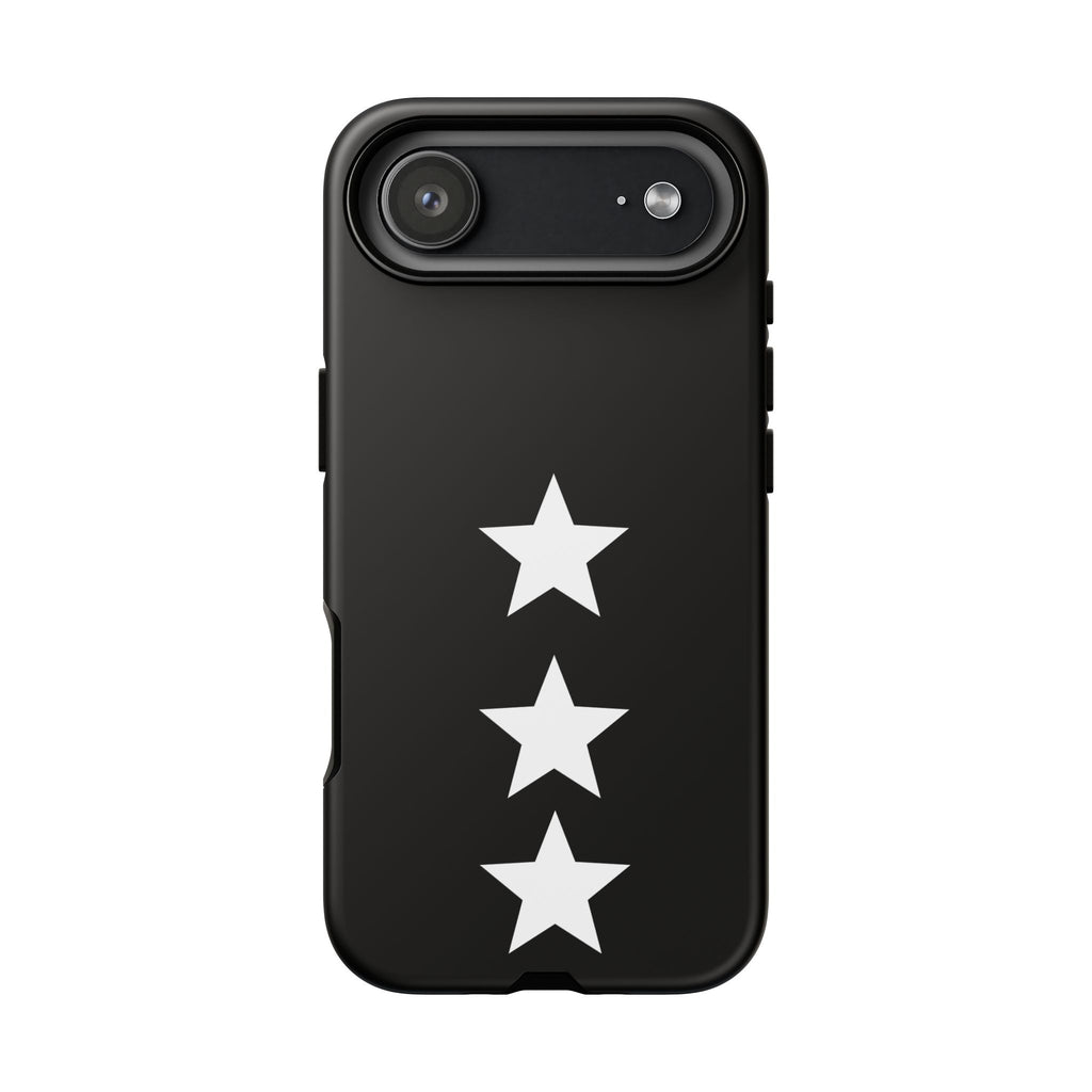 PHILIA — White Star Phone Case | Minimalist Rave Protective Cover