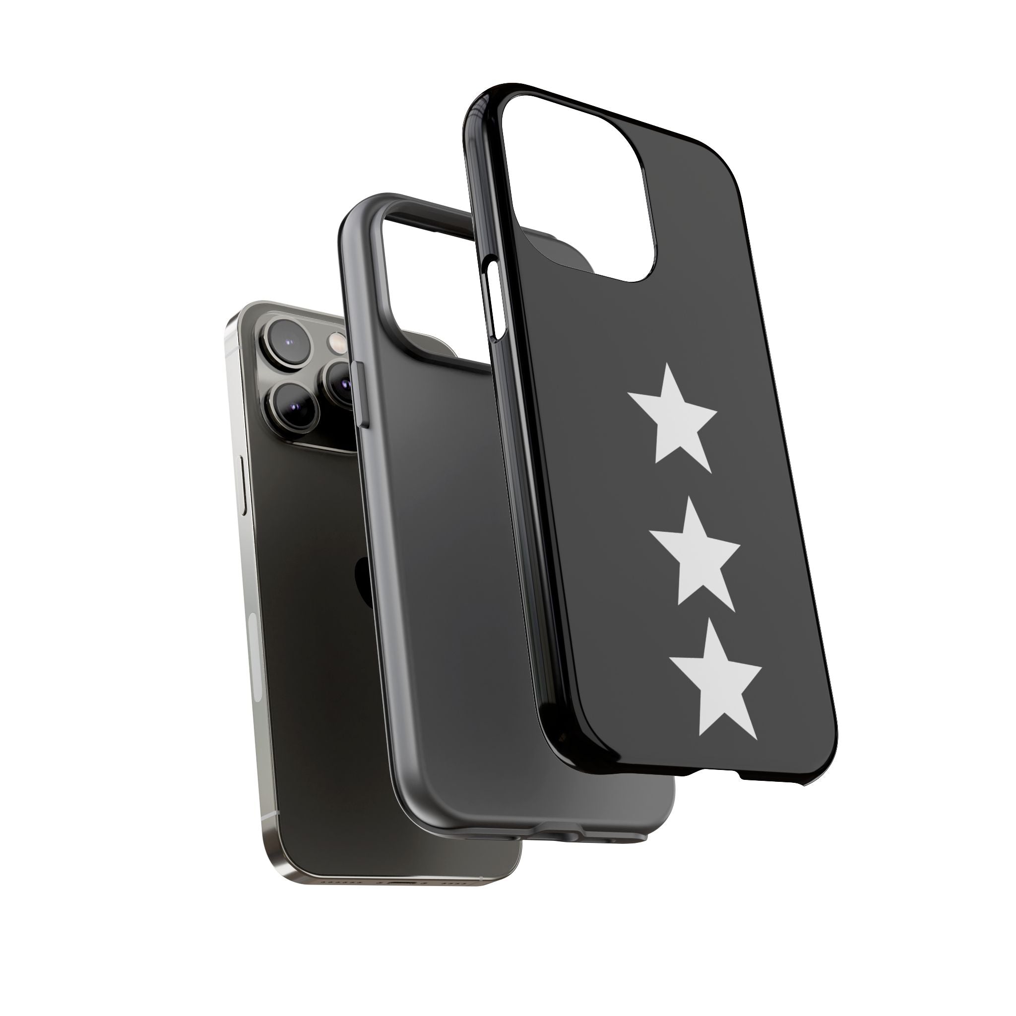 PHILIA — White Star Phone Case | Minimalist Rave Protective Cover