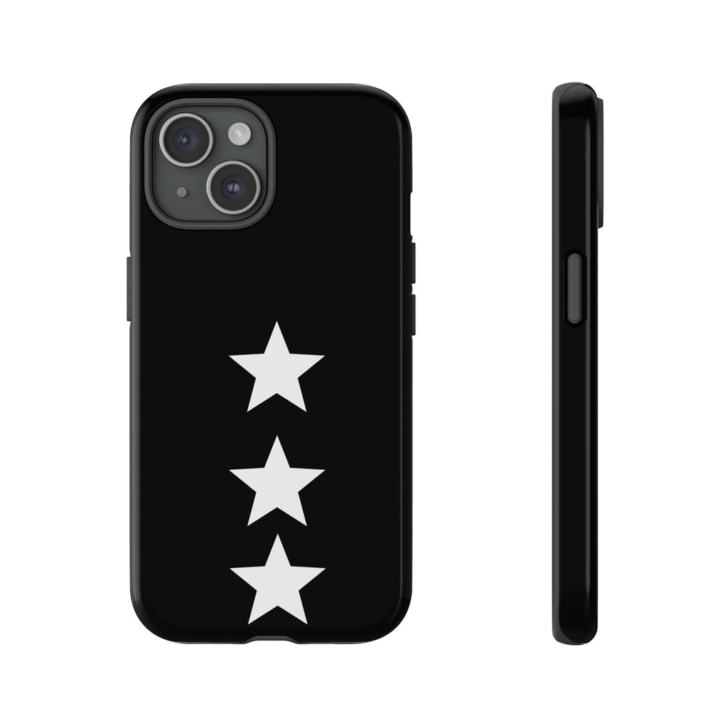 PHILIA — White Star Phone Case | Minimalist Rave Protective Cover