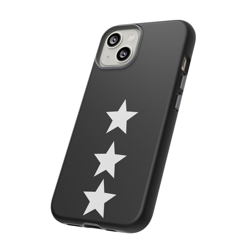 PHILIA — White Star Phone Case | Minimalist Rave Protective Cover