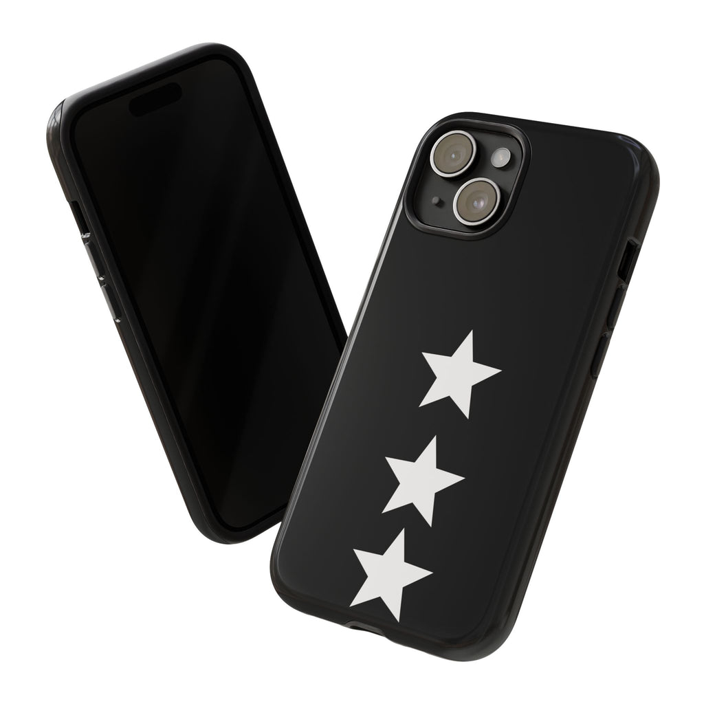 PHILIA — White Star Phone Case | Minimalist Rave Protective Cover