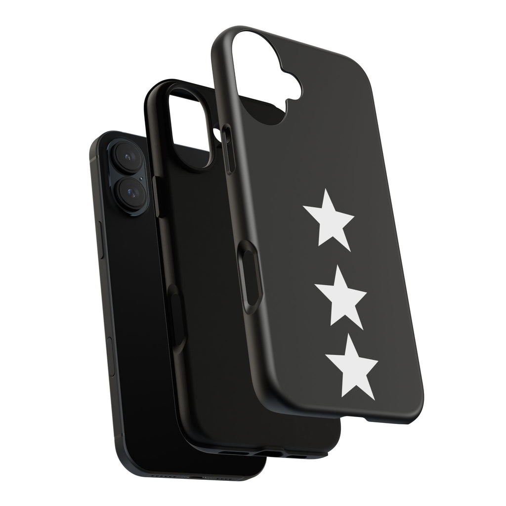 PHILIA — White Star Phone Case | Minimalist Rave Protective Cover