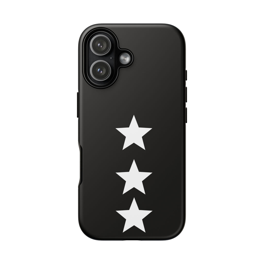 PHILIA — White Star Phone Case | Minimalist Rave Protective Cover
