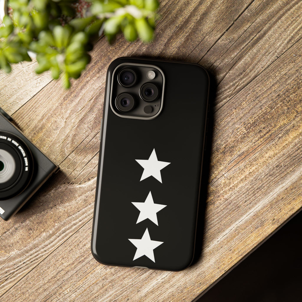 PHILIA — White Star Phone Case | Minimalist Rave Protective Cover